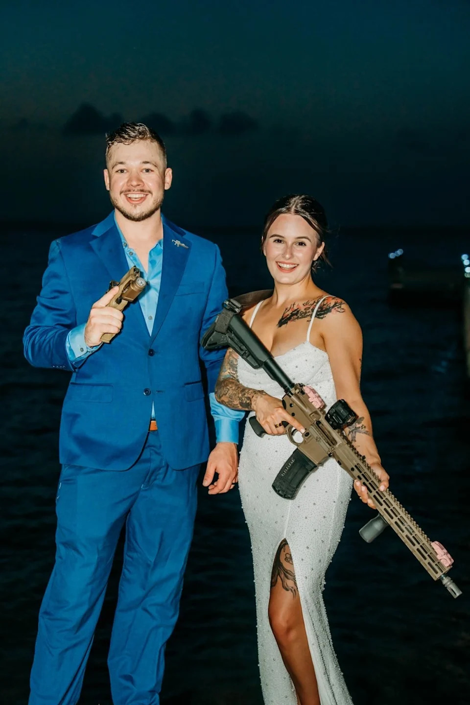 Kyle Rittenhouse Reveals Marriage — Bride Photographed With AR-Style Rifle; Signals Political Comeback - Image 1
