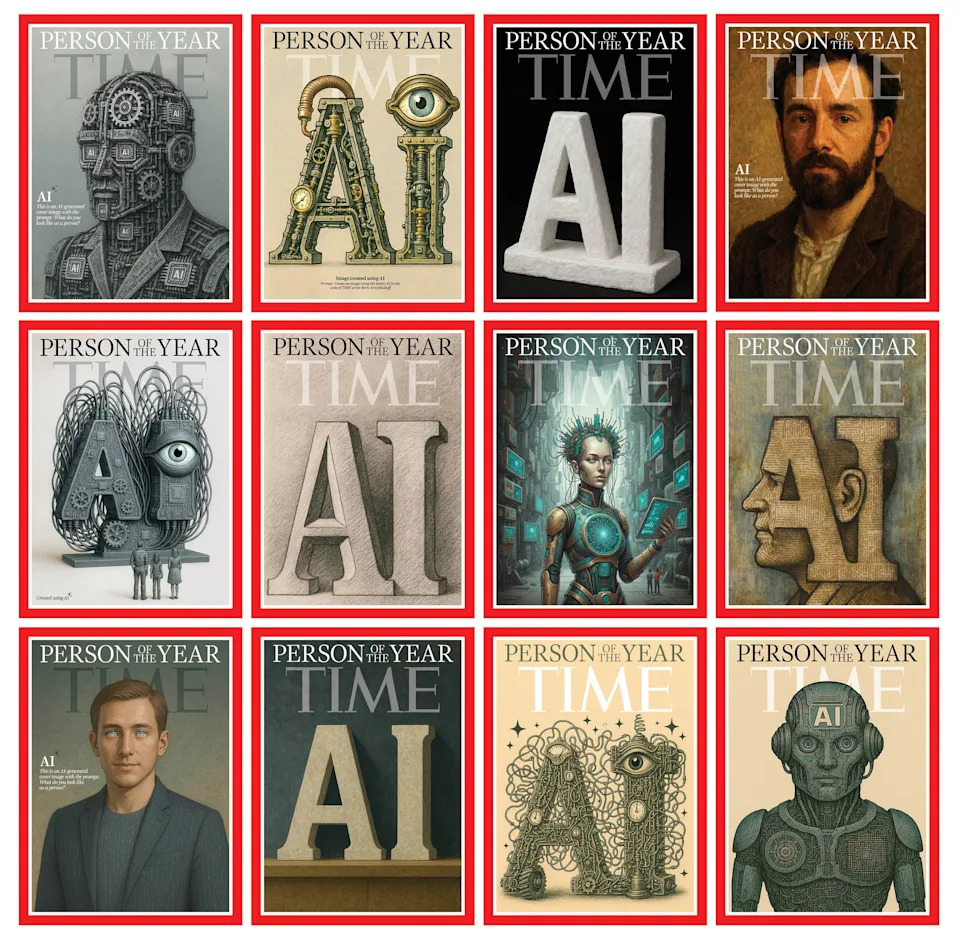 Inside TIME’s 2025 Person of the Year Covers: The Architects of AI — Art, AI, and Human Judgment - Image 2