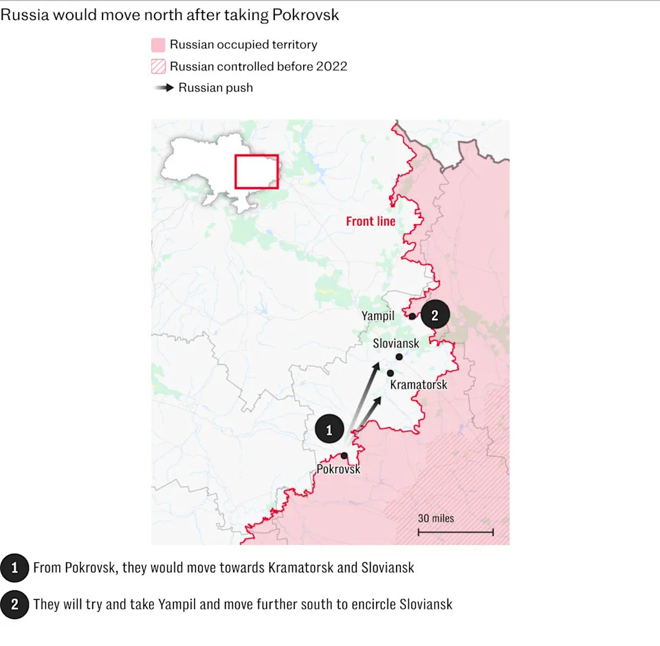 Ukrainian Footage Shows Russian Convoy Destroyed Near Pokrovsk Amid Intense Fighting - Image 1