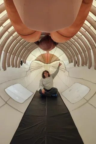 Inside the Whale: Maine Educator Turns Life-Size Inflatable Tribute to ‘Chunk’ Into a Traveling Conservation Classroom - Image 3