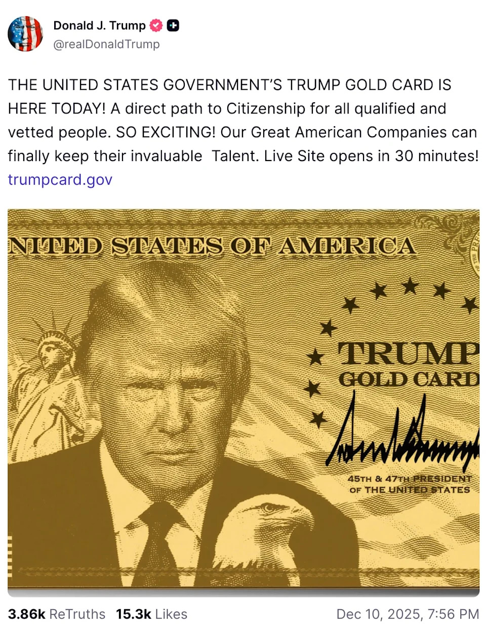 Legal Risks for Applicants of Trump’s $1M ‘Gold Card’: Experts Warn of Million-Dollar Gamble - Image 2