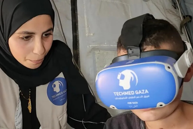Virtual Reality Offers Momentary Escape for Gaza’s Wounded Children - Image 1