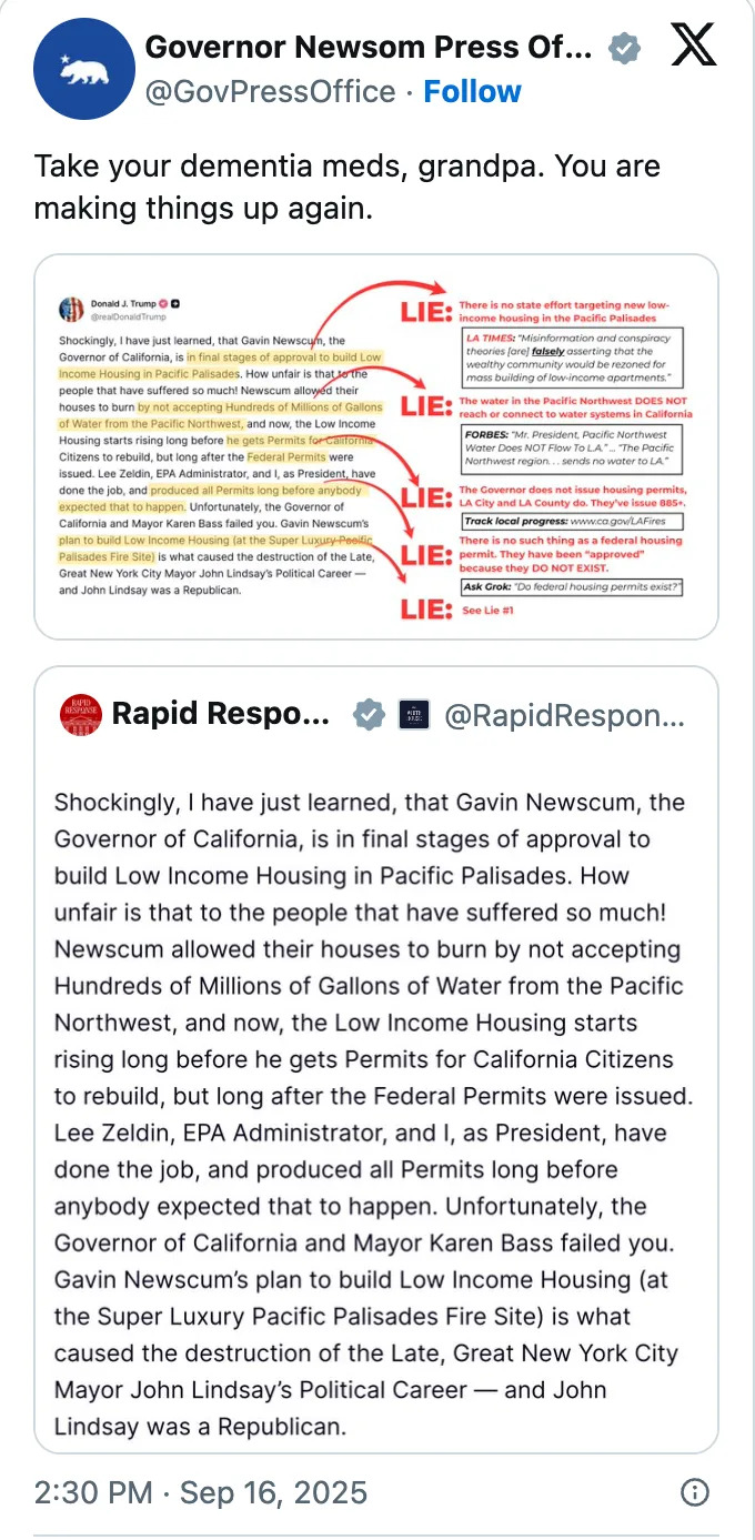 46 Times Gavin Newsom Fired Back: His Most Savage GOP Takedowns on Twitter - Image 17