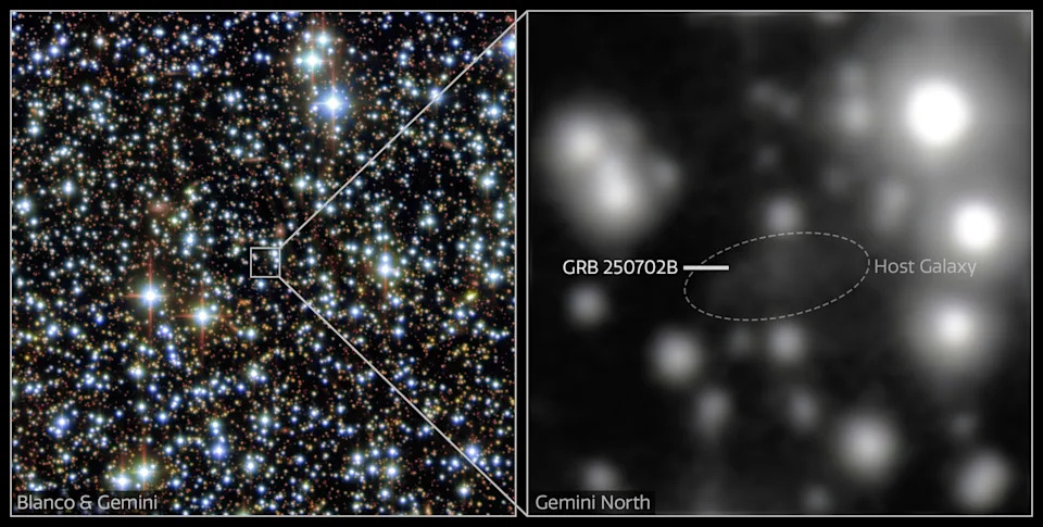 Unprecedented Seven‑Hour Gamma‑Ray Burst Defies Existing Models — GRB 250702B - Image 1