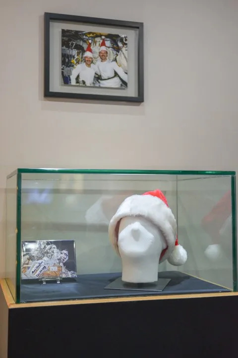 Holiday History: Cosmosphere Displays Santa Hat Flown on Space Shuttle Discovery - Image 2
