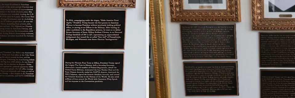 White House Unveils Partisan “Presidential Walk of Fame” Plaques Dated Nov. 5, 2025 - Image 16