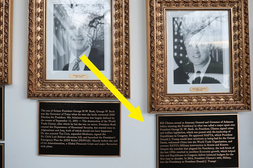 White House Unveils Partisan “Presidential Walk of Fame” Plaques Dated Nov. 5, 2025 - Image 18