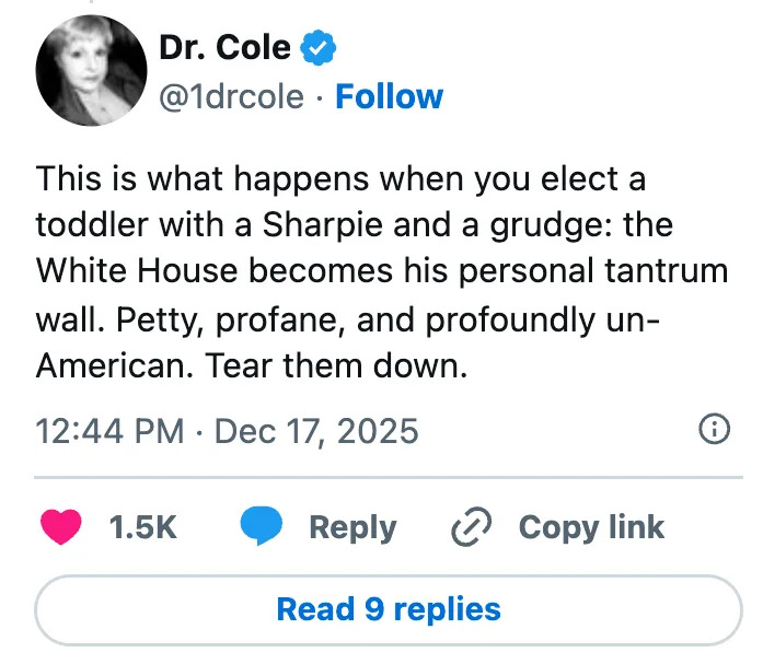 White House Unveils Partisan “Presidential Walk of Fame” Plaques Dated Nov. 5, 2025 - Image 24