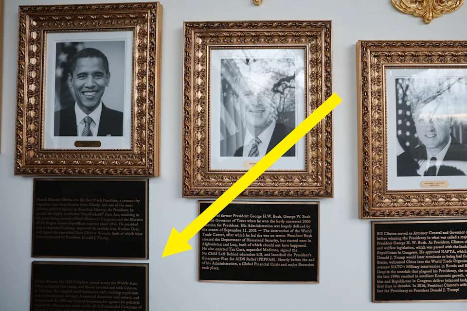 White House Unveils Partisan “Presidential Walk of Fame” Plaques Dated Nov. 5, 2025 - Image 6