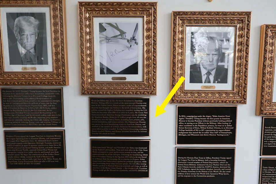 White House Unveils Partisan “Presidential Walk of Fame” Plaques Dated Nov. 5, 2025 - Image 10