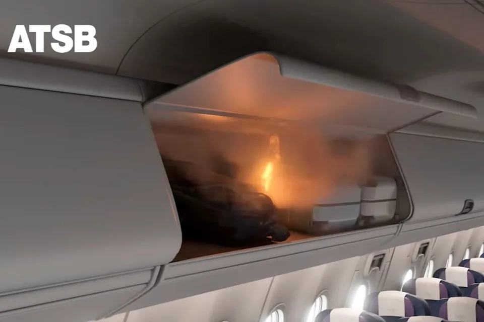 Thermal Runaway in Power Bank Sparks In-Flight Overhead-Locker Fire on Virgin Australia Flight - Image 1