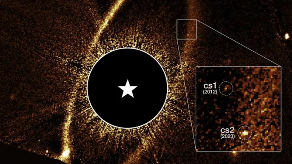 Stellar Fireworks: First Direct Images of Massive Collisions Around Nearby Star Fomalhaut - Image 2