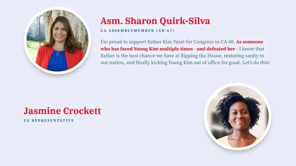 Campaign Photo Blunder: California Candidate Uses Wrong Photo to Promote Rep. Jasmine Crockett Endorsement - Image 1