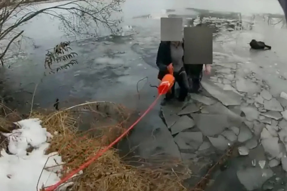 Three Students Hospitalized After Falling Through Ice at Woolman Lake in Mount Holly, N.J. - Image 1