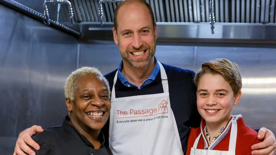 Prince William Brings Prince George To Volunteer At The Passage, Honouring Princess Diana’s Legacy - Image 1