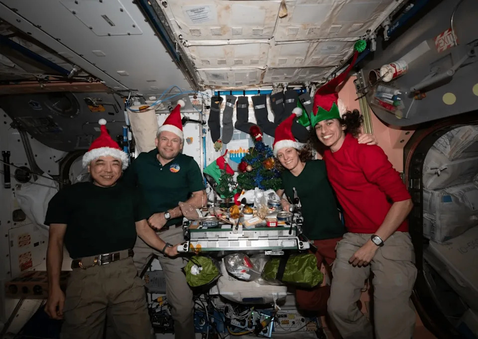 Nine Festive Holiday Celebrations Aboard the ISS: 25 Years of Space-Station Traditions - Image 6