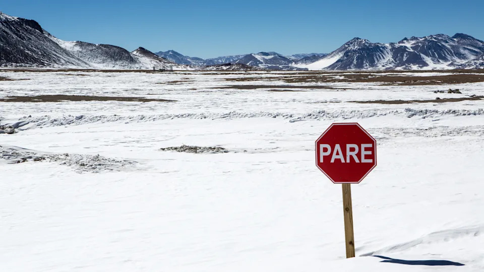 Rare Snow Dusts Atacama Plateau, Forcing ALMA Into 