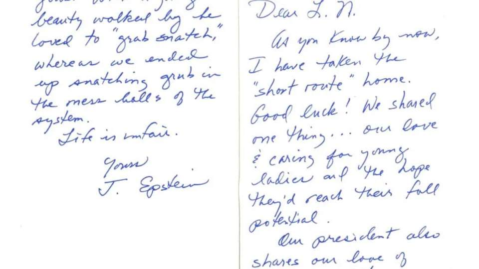 Contested Letter Signed 