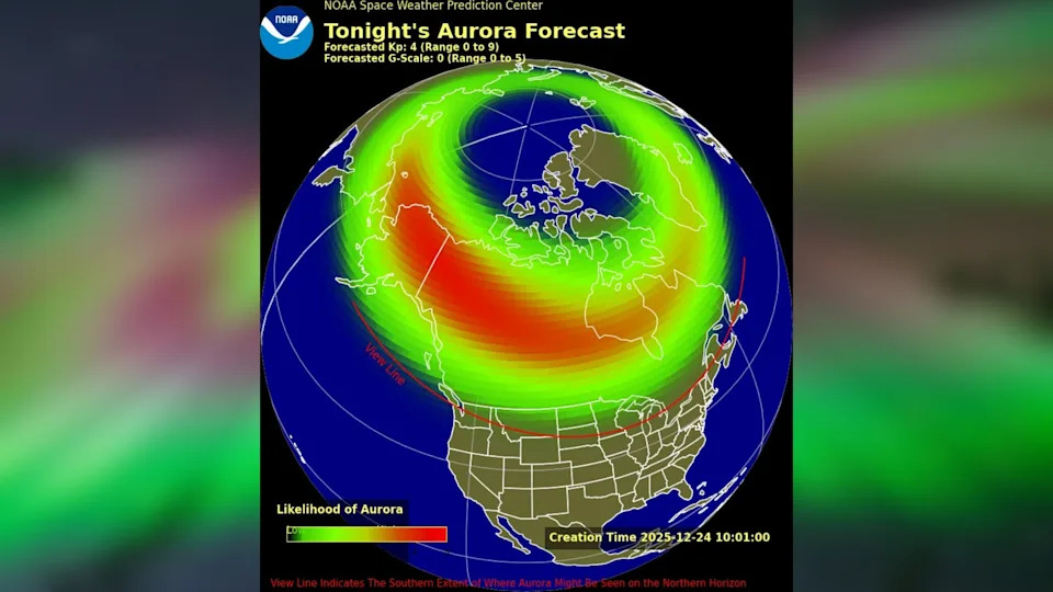 Northern Lights: Higher Odds This Christmas As Space Weather Remains Unsettled - Image 1