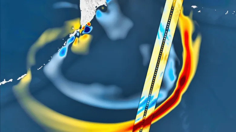 NASA's SWOT Captures a Monster Tsunami From an 8.8 Kamchatka Quake — Inside the Data
