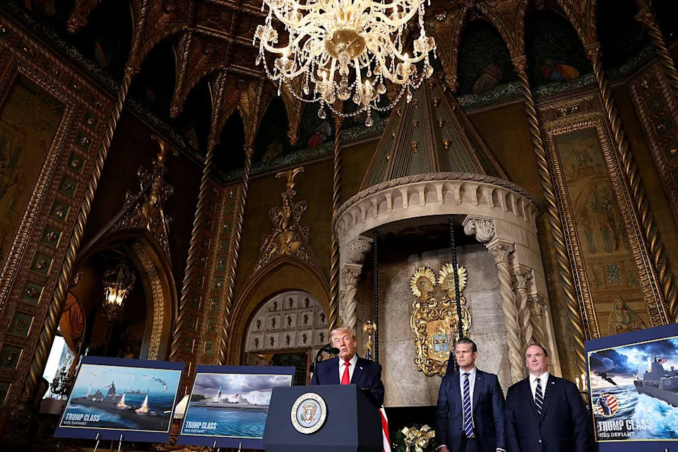 Donald Trump Spends Christmas at Mar-a-Lago; Announces ‘Trump‑Class’ Navy and Hosts Gilded Holiday Events