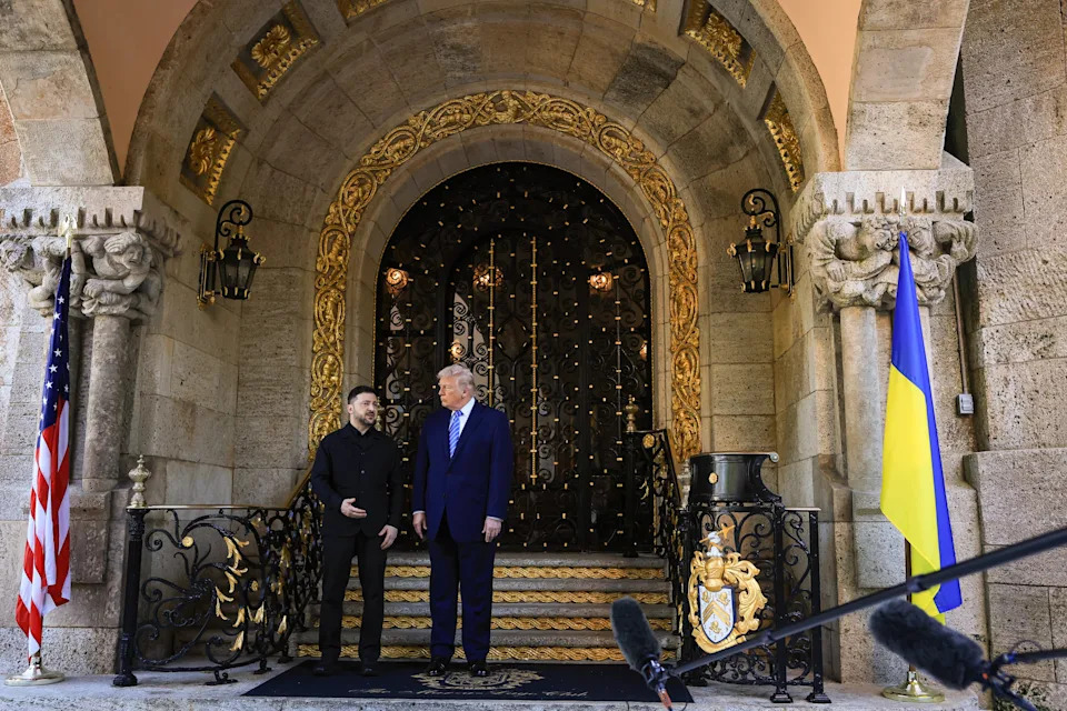 Zelensky Bristles at Trump’s Mar-a-Lago Boast After Palm Beach Peace Talks