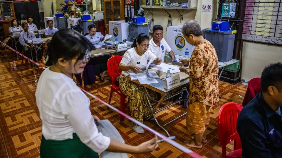 Myanmar Junta Begins Controversial Three-Phase Election Amid Ongoing Civil War