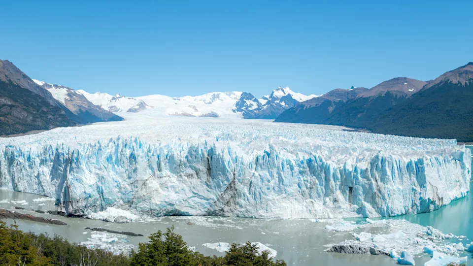 Svemirska fotografija otkriva tačku gde se Perito Moreno, Lago Argentino i Brazo Rico dodiruju