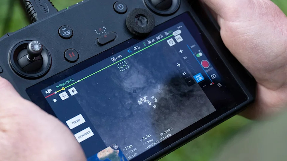 Thermal Drone Helps Police Rescue Missing Elderly Person From Bitter Cold Woods