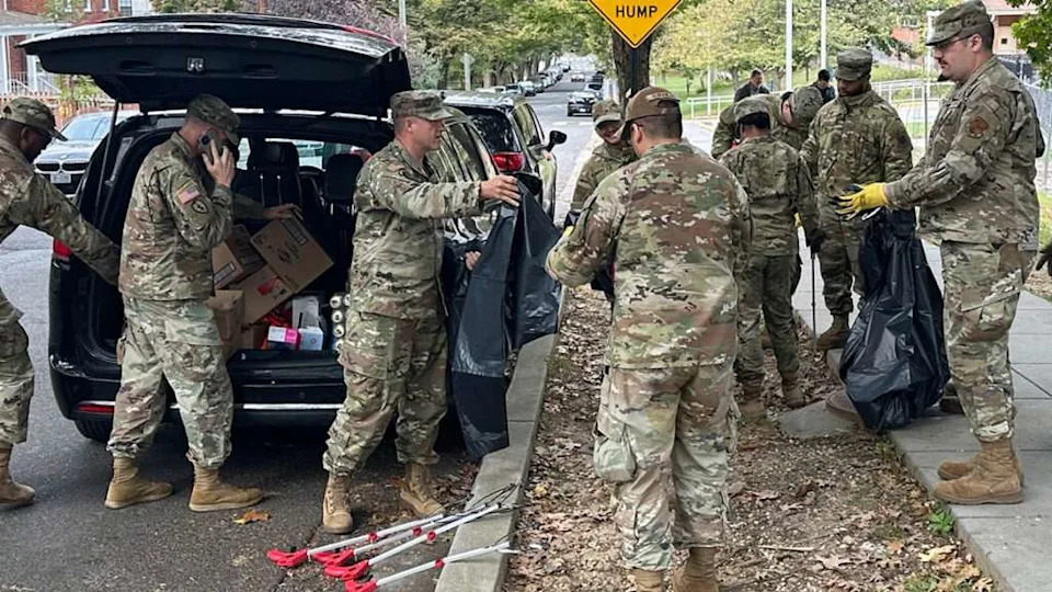 Photos: What Is the National Guard Doing in Washington, D.C.? Inside the 'Safe and Beautiful' Deployment