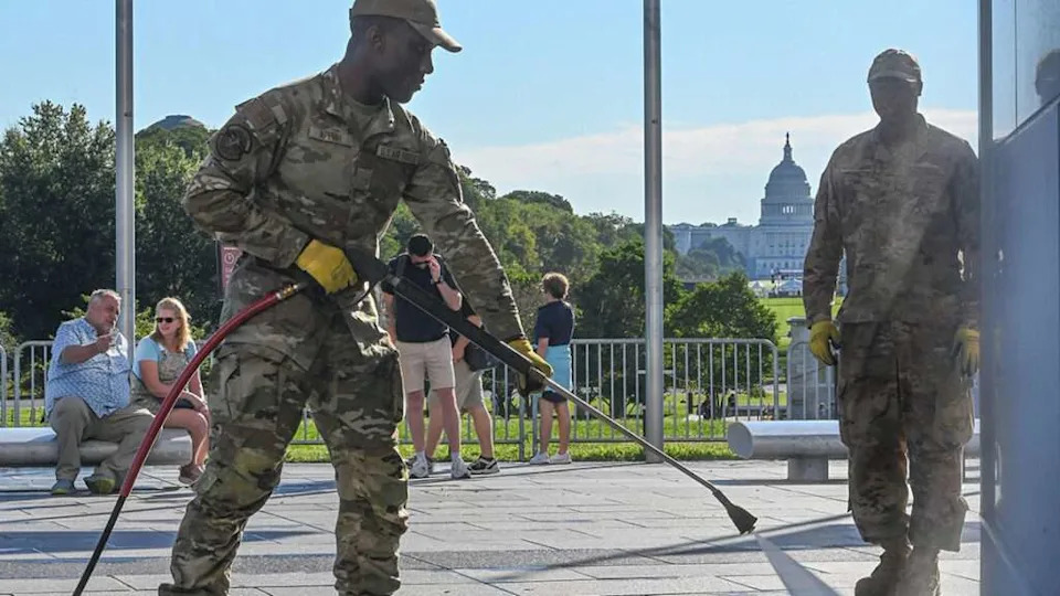 Photos: What Is the National Guard Doing in Washington, D.C.? Inside the 'Safe and Beautiful' Deployment