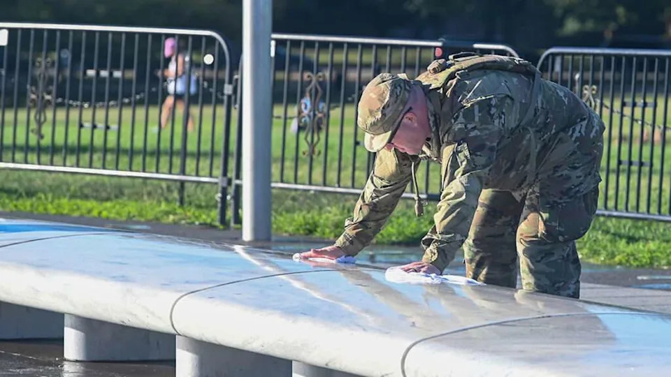 Photos: What Is the National Guard Doing in Washington, D.C.? Inside the 'Safe and Beautiful' Deployment