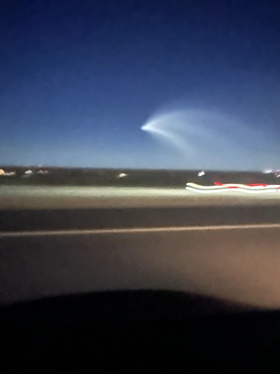 SpaceX Falcon 9 Lights Up Borderland Sky During Jan. 2 Vandenberg Launch