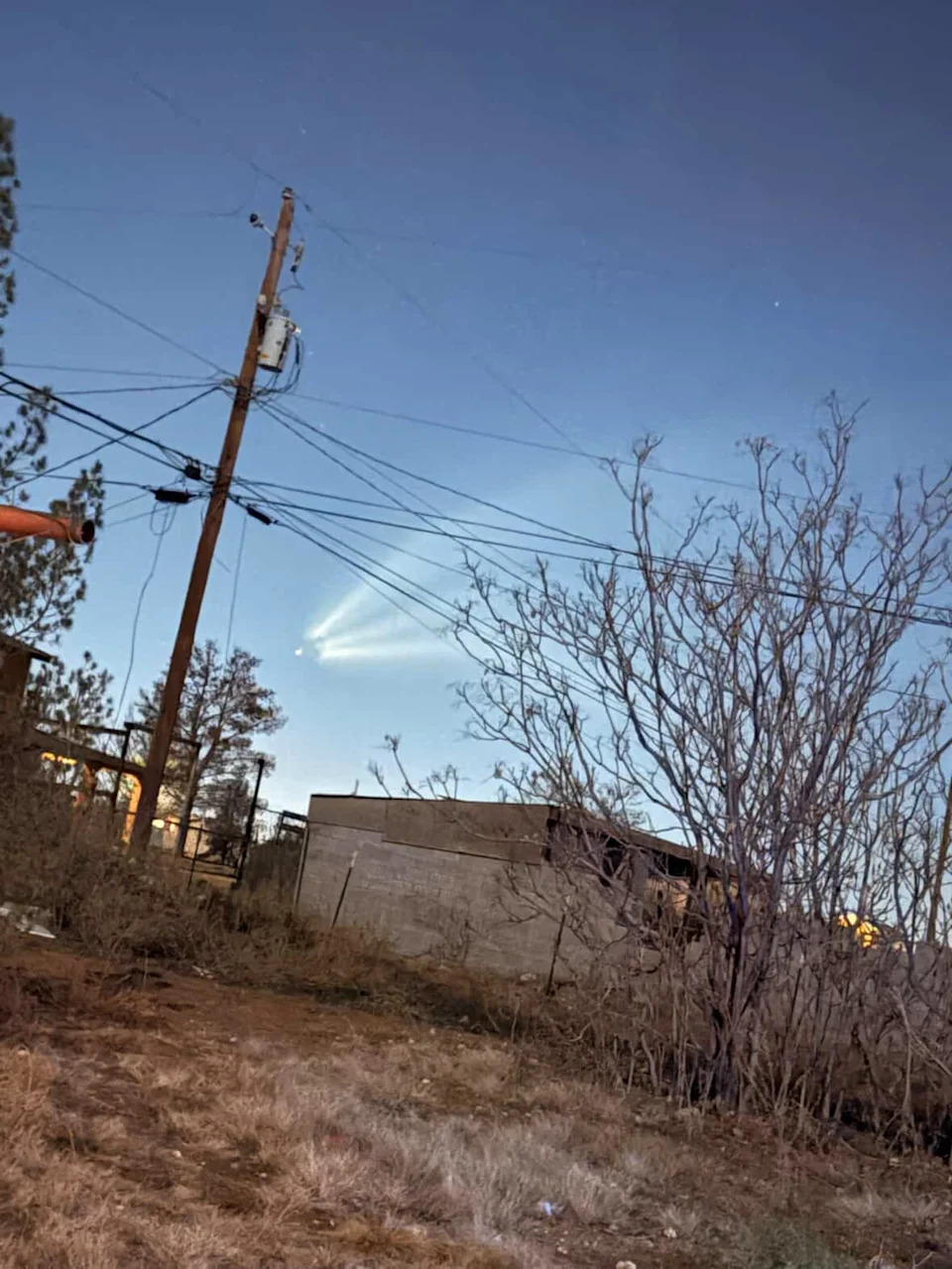 SpaceX Falcon 9 Lights Up Borderland Sky During Jan. 2 Vandenberg Launch