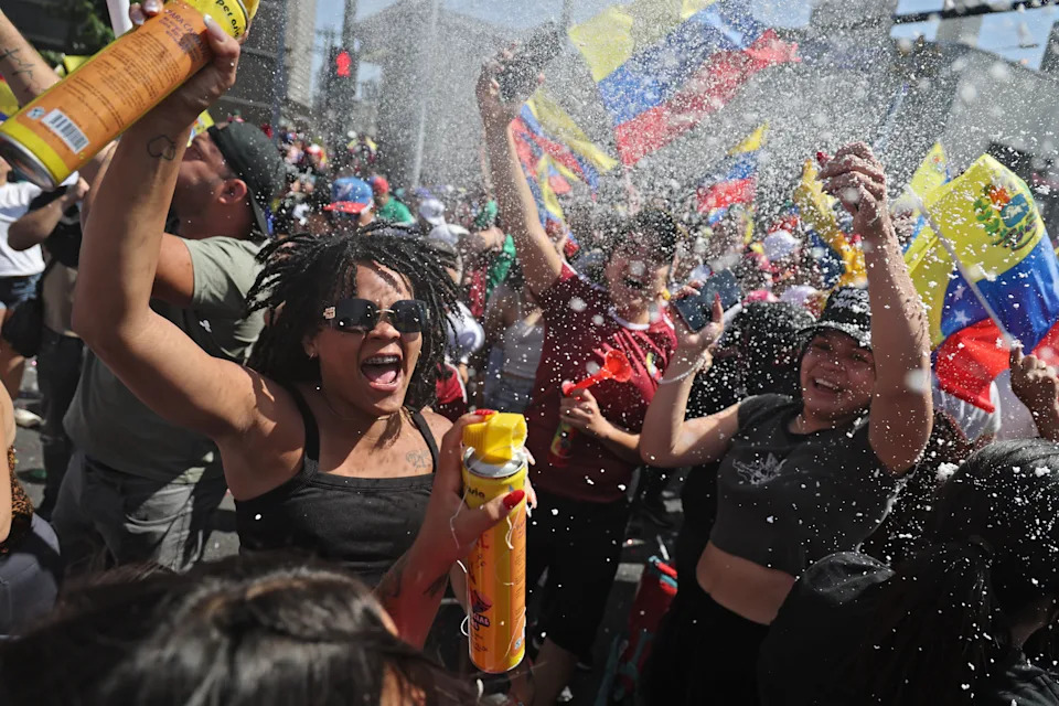Venezuelan Exiles Celebrate After Reported U.S.-Backed Removal of Maduro, But Anxiety Persists
