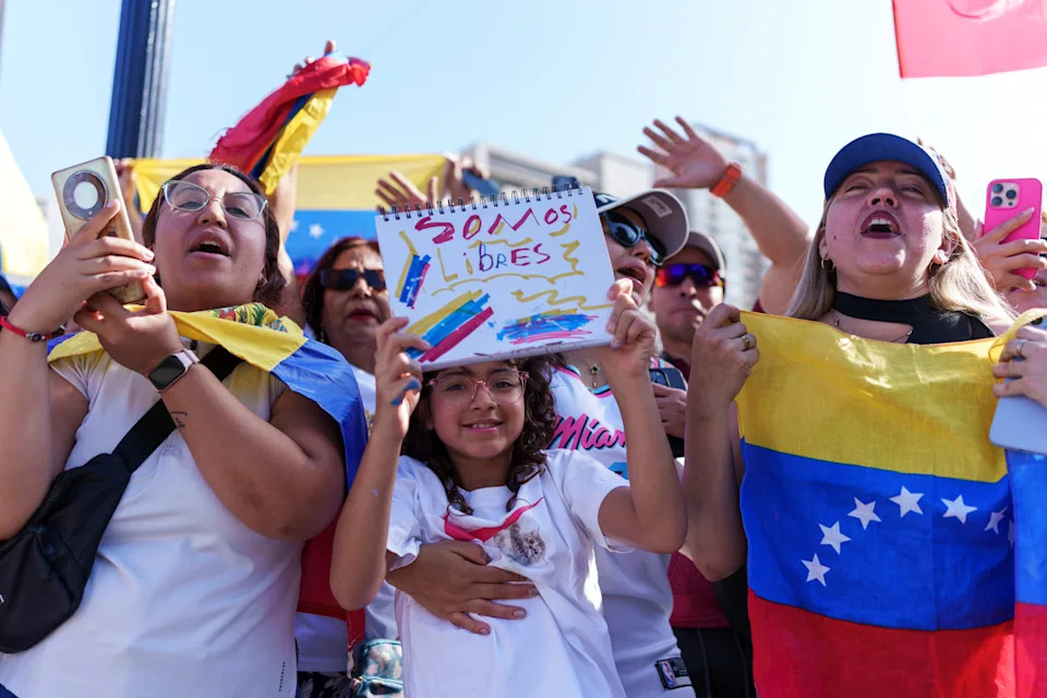 Venezuelan Exiles Celebrate After Reported U.S.-Backed Removal of Maduro, But Anxiety Persists