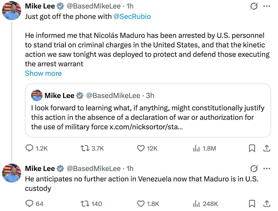 CNN Analyst Calls Rubio’s Defense Of Maduro Raid 'A Stretch' As Legal Questions Mount