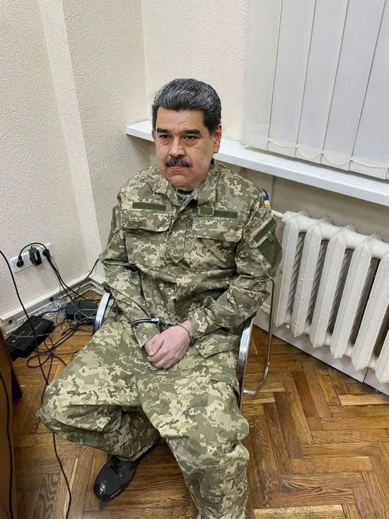 Fact Check: Viral Photo of 'Captured Maduro' Is Fake — Head Swapped From Victor Medvedchuk Image