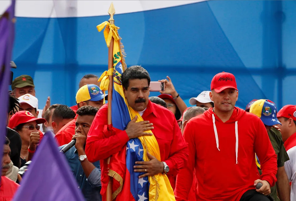 From Bus Driver to Besieged President: Nicolás Maduro’s Rise and Fall in Photos