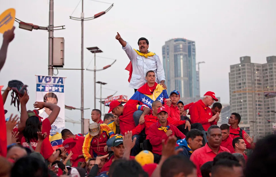 From Bus Driver to Besieged President: Nicolás Maduro’s Rise and Fall in Photos