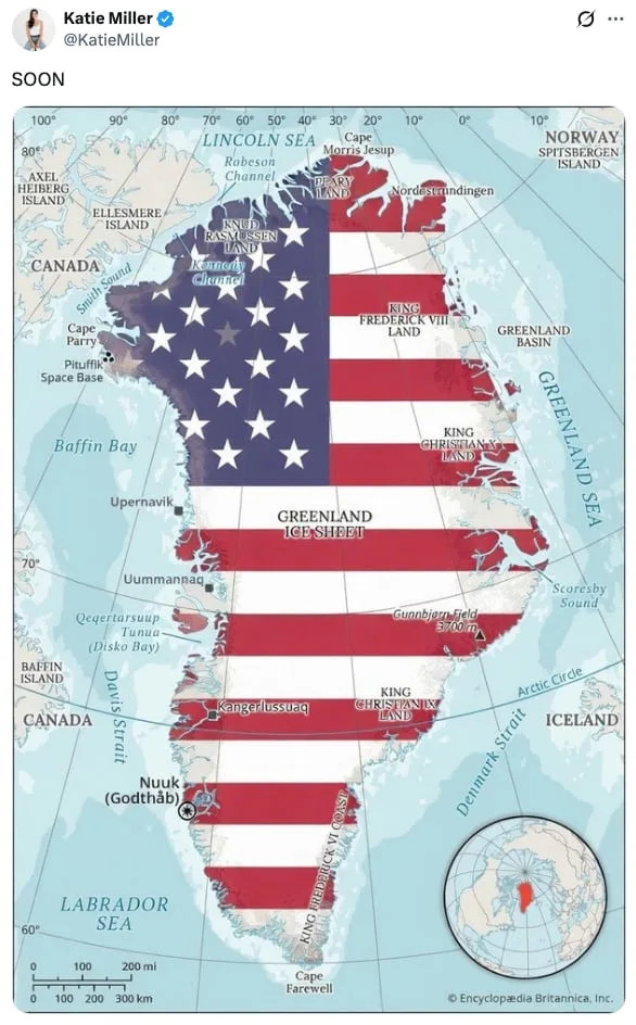 MAGA Eyes Greenland After Reported Venezuela Operation; Denmark Vows To 