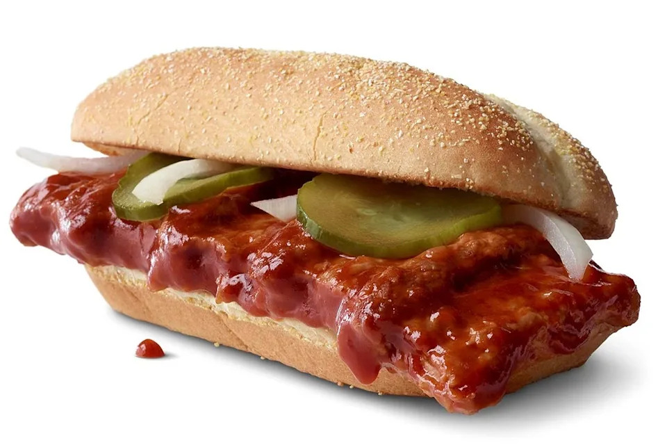 McDonald's Hit With Class Action Over McRib — Plaintiffs Say Sandwich Contains No Rib Meat