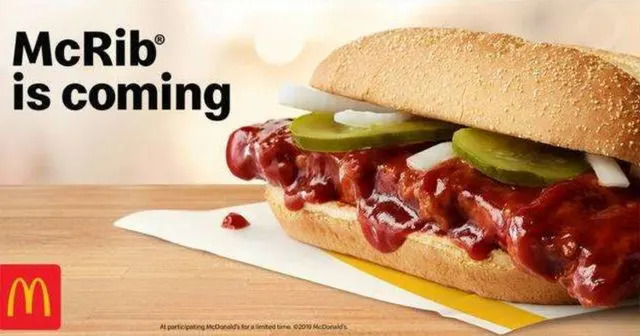 McDonald's Hit With Class Action Over McRib — Plaintiffs Say Sandwich Contains No Rib Meat