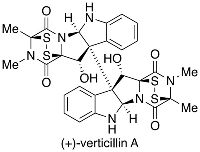 Long-Elusive Anti-Cancer Fungus Compound Verticillin A Synthesized in Lab After 55 Years