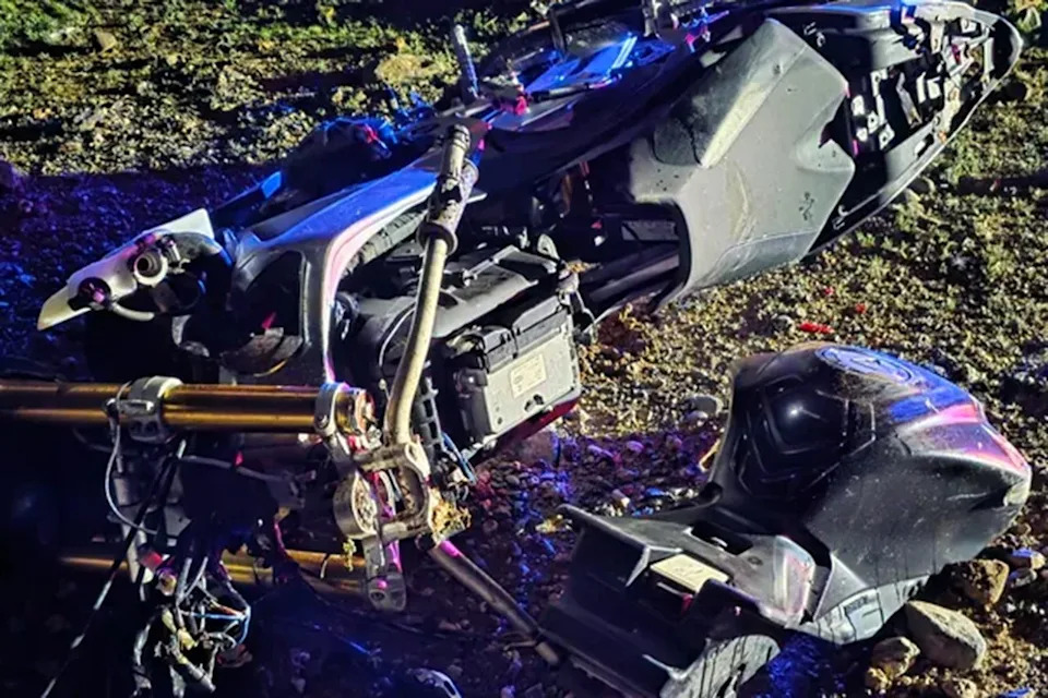 Helmet Crash Alert Helped Wife Locate Critically Injured Motorcyclist After Bike 'Flew Over a Fence'