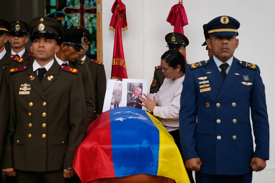 Venezuela Holds Military Funeral In Caracas For Soldiers Killed During U.S. Operation