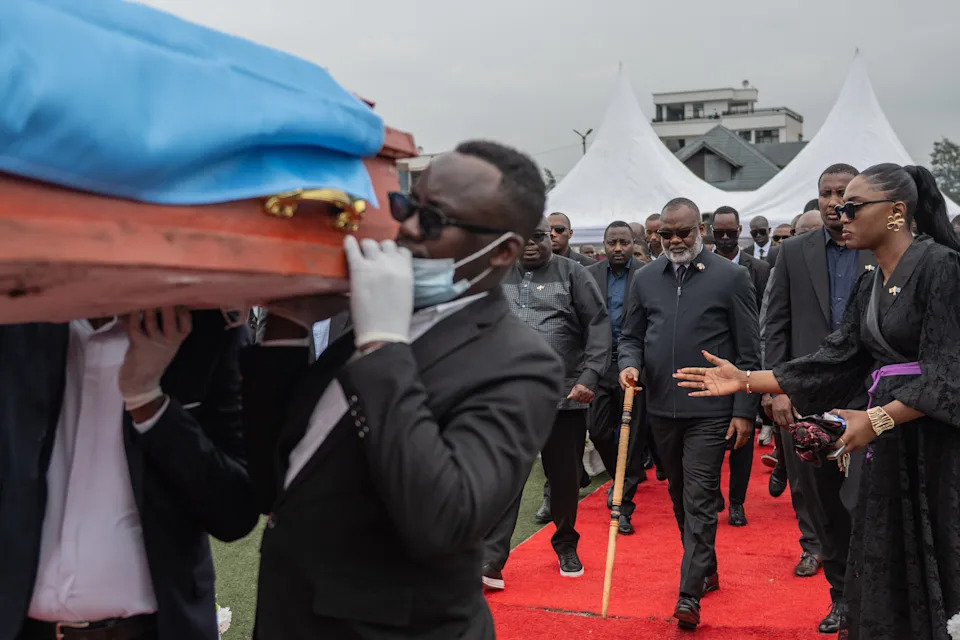 M23 Holds Symbolic Funeral in Goma After Jan. 2 Drone Strike; Civilian Toll Disputed