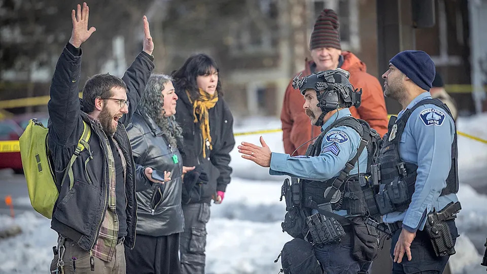 ‘I Made Her Come Down Here’: Wife’s Distress Caught on Video After Minneapolis Shooting as Officials, Family Clash Over 'ICE Watch' Links