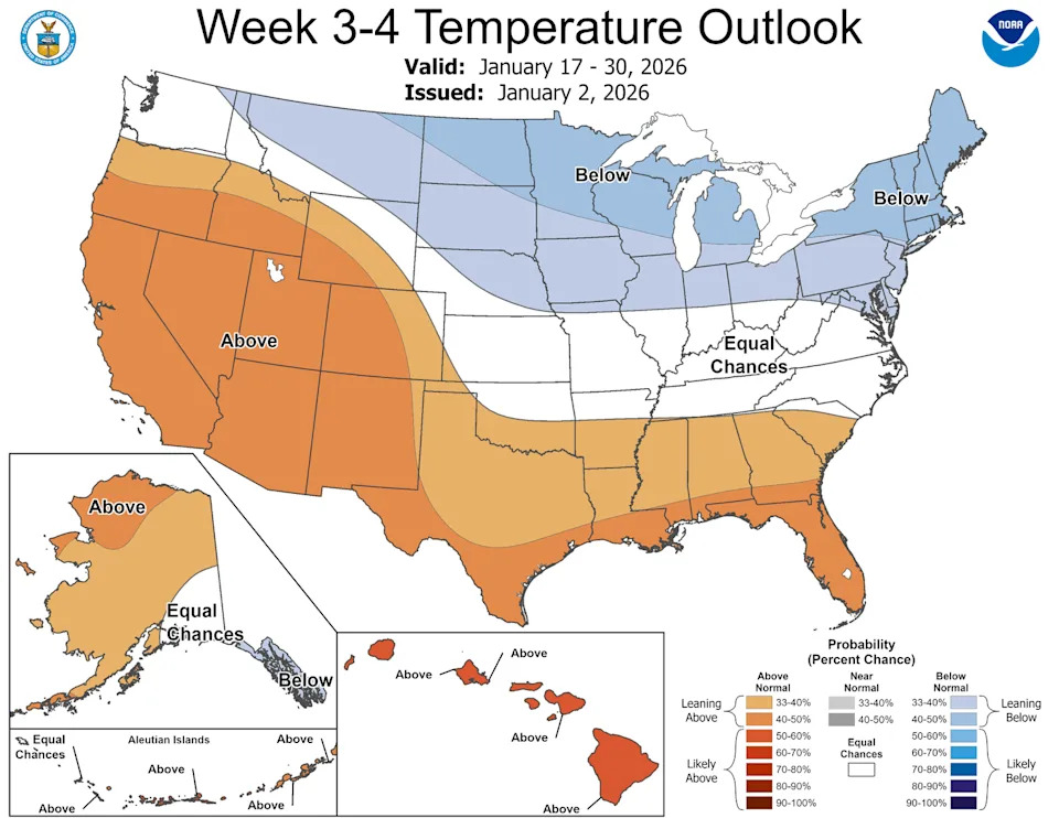 NOAA: La Niña Fading — What That Means for Connecticut’s 2026 Seasonal Outlook