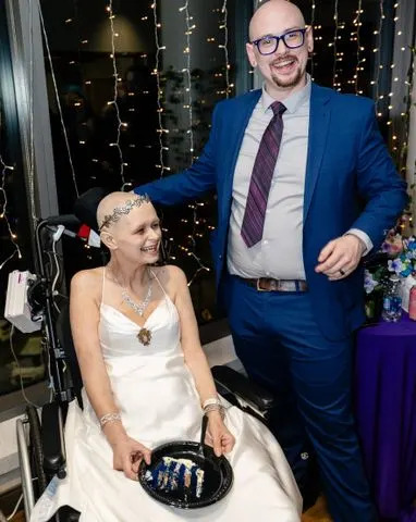 Hospital Staff Create Dream Wedding for Bride After Rare Spinal Sarcoma Diagnosis